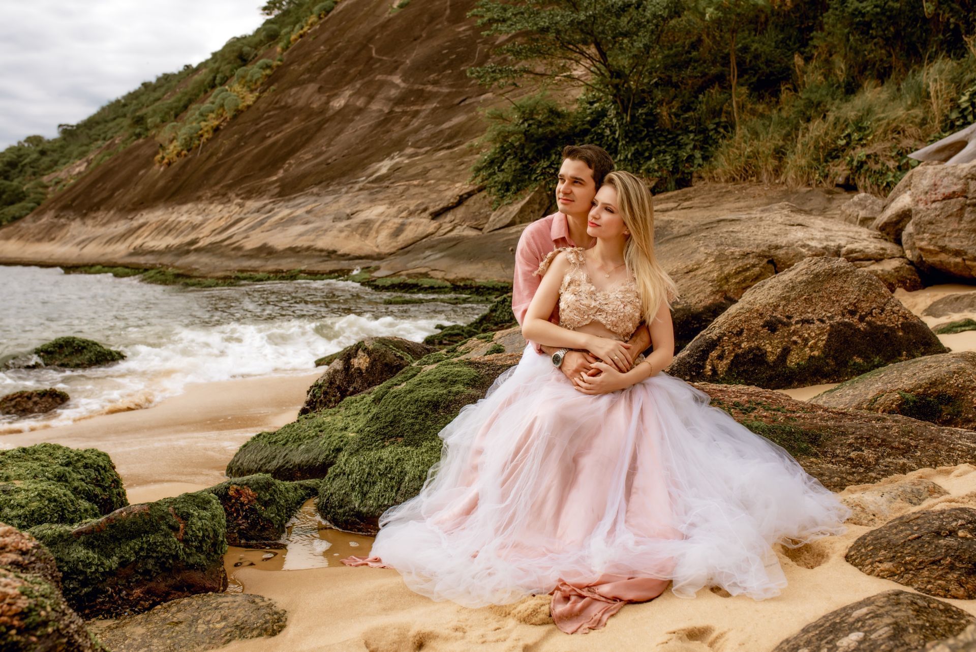 Foto Ensaio casal Fine Art na Praia da Urca - RJ Foto Ensaio casal Fine Art na Praia da Urca - RJ - Imagem 6
