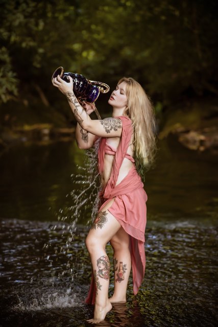 Ensaio fotográfico Renascentista externo - Marcela Mano